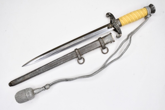 WWII German Army Officer's Dagger With Scabbard
