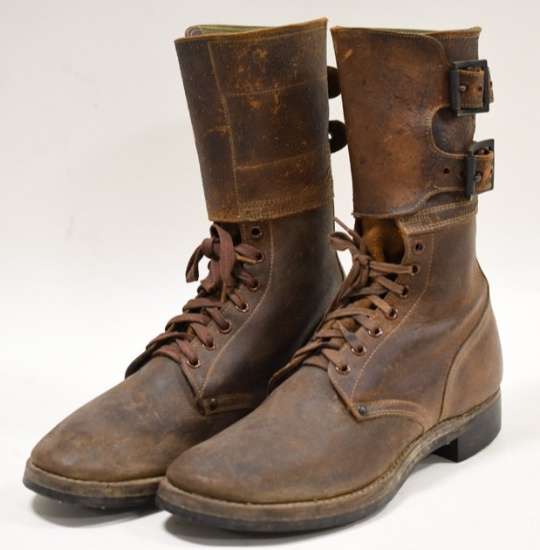 WWII Era US Military Goodyear Combat Boots
