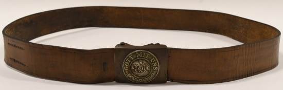 WWI Imperial German Belt With Buckle