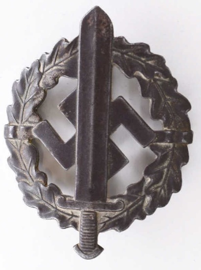 WWII German Bronze Sports Badge Numbered