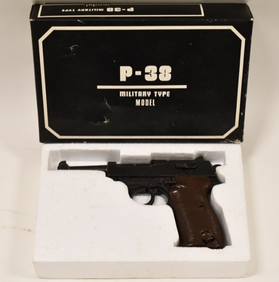 Vintage Military  Walther P-38  Replica Pistol