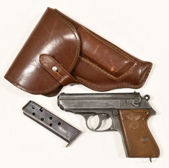 Vtg Replica WWII Walther PPK Pistol W German Eagle