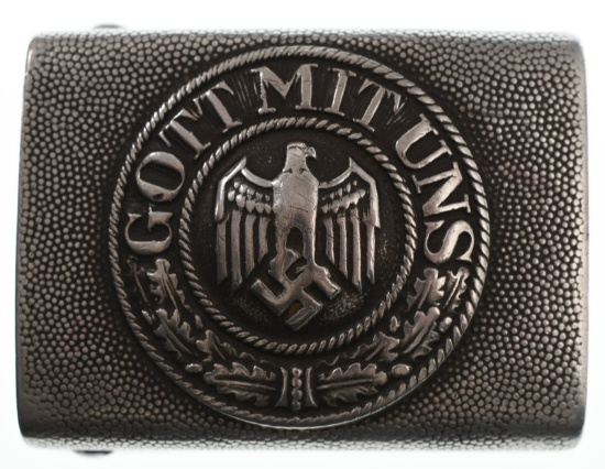 WWII German Army Enlisted Man's Belt Buckle