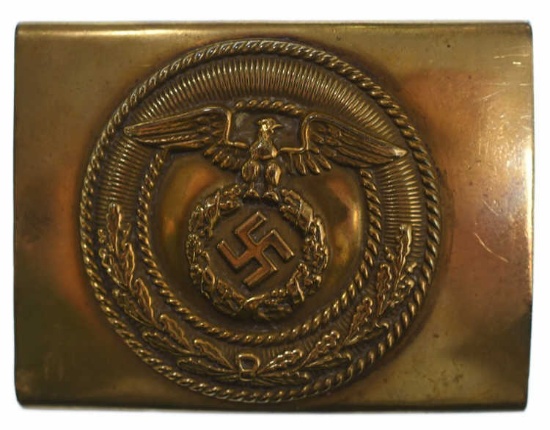 1929-1936 German SA "Left Handed" Belt Buckle