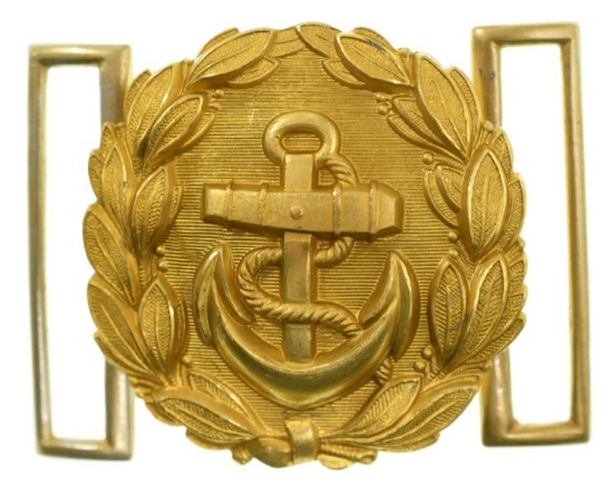 Post WWI German Naval Officer Belt Buckle