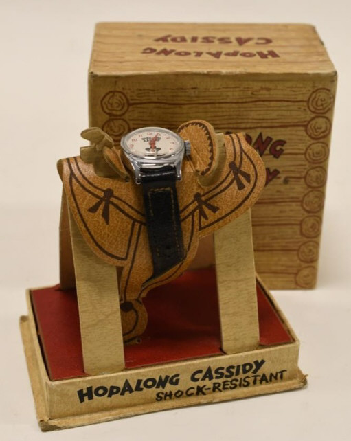 Hopalong Cassidy Wrist Watch Saddle Display Proxibid