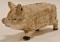 Early Norco Foundry Promotional Cast Iron Pig Bank