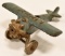 Cast Iron Hubley Lindy Airplane