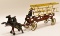 Early Cast Iron Wilkins Horse Drawn Ladder Wagon