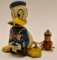 Linemar Tin Litho Donald Duck with Huey