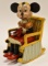 Linemar Tin Kitting Minnie Mouse in Rocking Chair