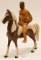 Vintage Hartland Tonto & Scout Plastic Figures