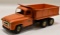 International Tru Scale Orange Dump Truck