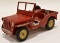 Al-Toy Cast Aluminum Willy's Jeep w/ Spare