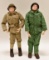 (2) 1964 Hasbro GI Joe Action Soldiers