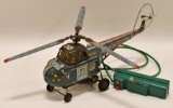 Alps Tin Battery Op. G-AMHK N-57 Helicopter