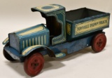 Nonpareil Tin Litho Toyville Dump Truck