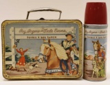 Thermos Roy Rogers Dale Evans Metal Lunch Box