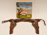 Roy Rogers Cap Gun Set with Holster in Box