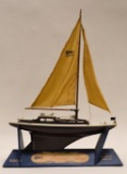 Eldon Racing Sloop Sail Boat Model