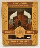 Frontier Ranger Cap Gun Set with Leather Holster