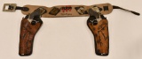 Geo. Schmidt Roy Rogers Cap Gun Set w/ Holster