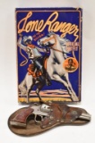 Lone Ranger Hi-Yo Silver Holster w Kilgore Cap Gun
