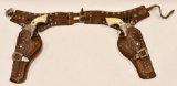 Hubley Cowboy Cap Gun Set w/ Holster