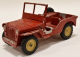Al-Toy Cast Aluminum Willy's Jeep w/ Spare