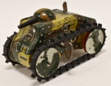 Marx Tin Litho Windup Army Tank #5