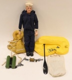 1964 Hasbro GI Joe U.S. Navy Sailor w/ Accessories