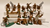 Lot of 20 Lead Barclay / Manoil Soldiers