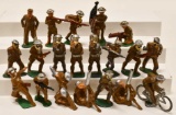 Lot of 20 Lead Barclay / Manoil Soldiers