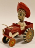 Marx Tin Windup Sheriff Sam & His Whoopee Car