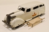 Wyandotte Toys Streamline Ambulance w/ Stretcher