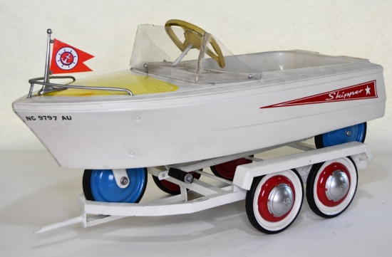 Murray Skipper Pedal Boat with Trailer