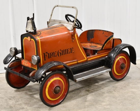 Gendron Rolls Royce Fire Chief Pedal Car