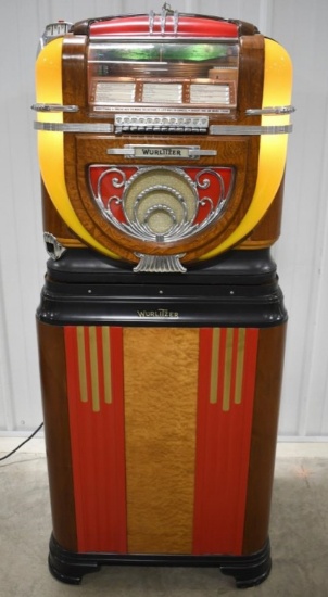 Wurlitzer Model #71 Counter Top Jukebox w/ Stand