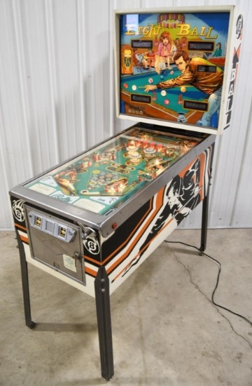 Vintage Bally Eight Ball Pinball Machine