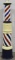 Early Paider Floor Model Porcelain Barber's Pole
