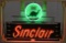 Sinclair Gasoline Art Deco Style Neon Adv Sign