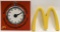 Lot Of Vintage McDonald's Advertising Signs