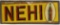 Early SST NEHI Soda Embossed Adv Sign