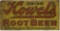 Early SST Howel's Root Beer Embossed Adv Sign