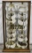 Antique Arrow Collars Mercantile Oak Display Case