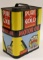 Vintage Pep Boys 2 Gallon Motor Oil Can