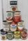 (10) Vintage Tin 1 Quart Motor Oil Cans