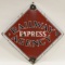 Vintage SSP Railway Express Agency Adv Sign