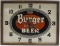 Vintage SST Burger Beer Advertising Clock sign
