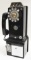 Vtg Western Electric 3-Slot  Bell System Payphone
